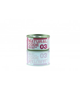 Natural code 03 pollo e salmone 85 gr