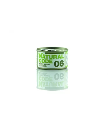 Natural code 06 pollo e verdure 85 gr