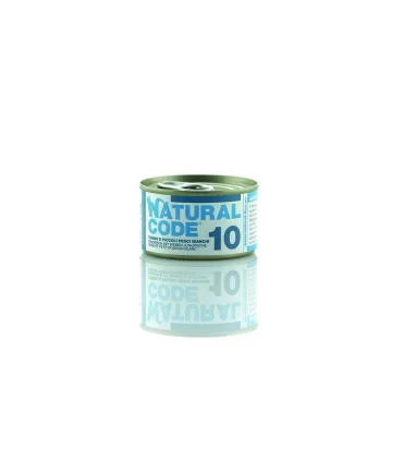 Natural code 10 tonno e piccoli pesci bianchi 85 gr