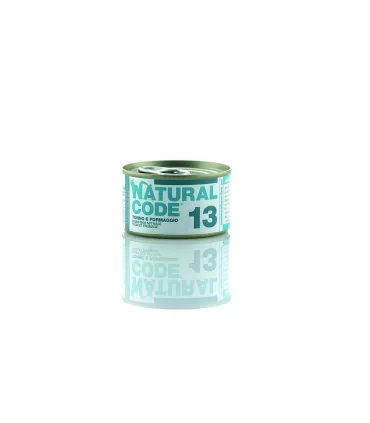 Natural code 13 tonno e formaggio 85 gr