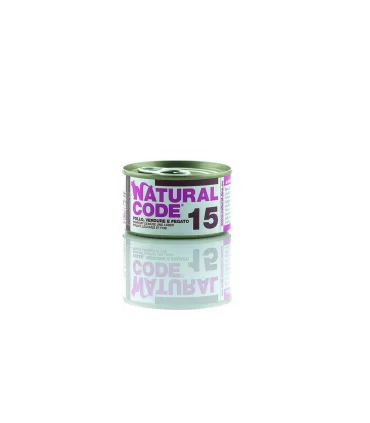 Natural code 15 pollo verdure e fegato 85 gr