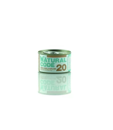 Natural code 20 tonno fagioli alghe e riso 85 gr