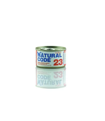 Natural code 23 tonno patate e carote soft jelly 85 gr