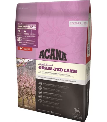 Acana grass-fed lamb dog 2 kg singles 25