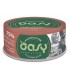 Oasy gatto more love 75% tonno con gamberetti 70 gr
