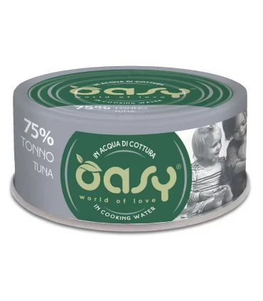 Oasy gatto more love 75% tonno 70 gr