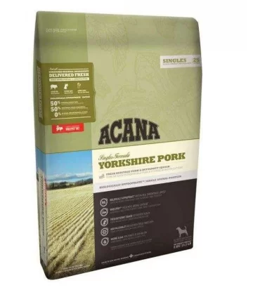 Acana adult yorkshire pork dog 11,4 kg singles 25