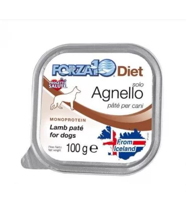 Forza 10 cane diet solo agnello 100 gr
