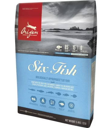 Orijen gatto six fish 340 gr