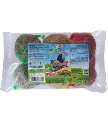 Cliffi nature "fat ball mix" 6 x 90 gr