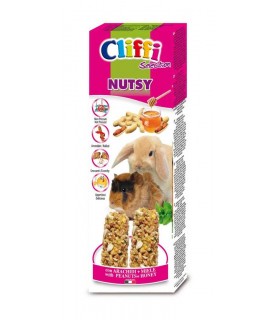 Cliffi sticks conigli - cavie "nutsy" 110 gr