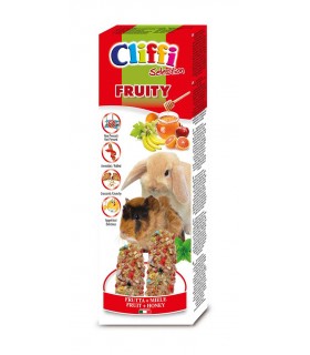 Cliffi sticks conigli - cavie "fruity" 110 gr