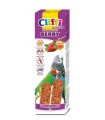 Cliffi stick pappagallini esotici frutti di bosco e miele "berry" 60 gr
