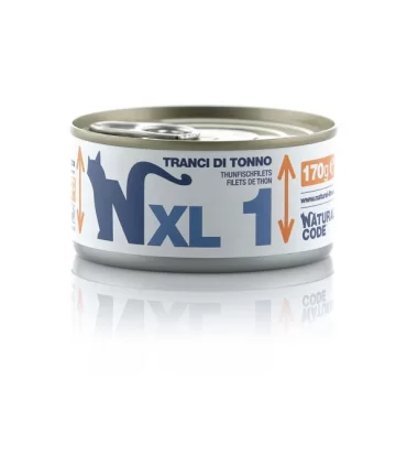 Natural code xl 1 gatto tranci di tonno 170 gr