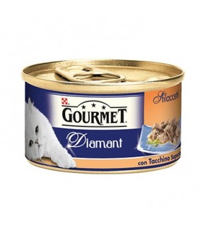 Gourmet diamant sfilaccetti con tacchino saporito 85 gr