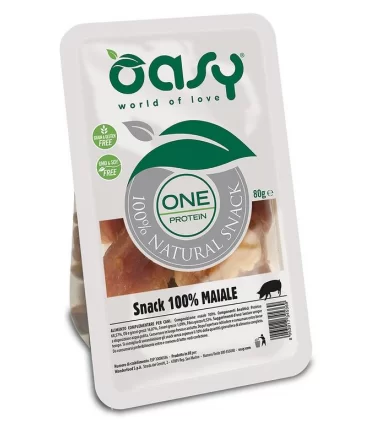 Oasy snack cane oneprotein maiale 80 gr