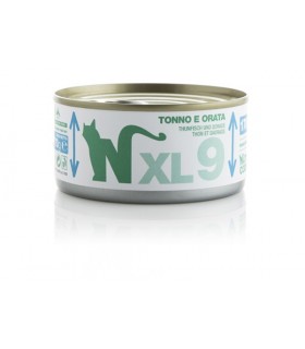Natural code xl 9 gatto tonno e orata 170 gr