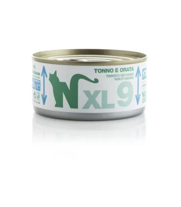 Natural code xl 9 gatto tonno e orata 170 gr