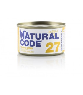 Natural code 27 gatto tonno e surimi soft jelly 85 gr