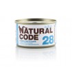 Natural code 28 gatto tonno e misto mare soft jelly 85 gr