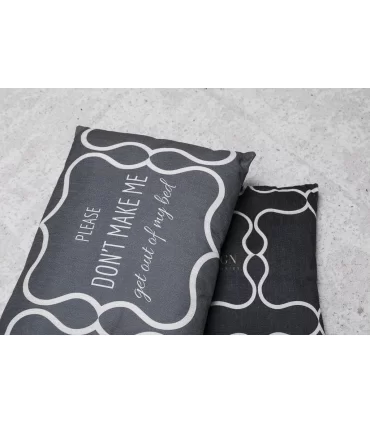 Cliffi design cuscino grigio 54X39X9 cm