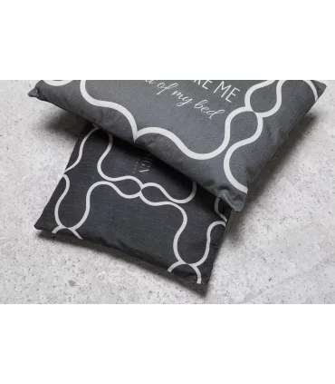 Cliffi design cuscino grigio 54X39X9 cm