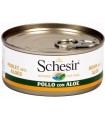 Schesir cane filetti di pollo con aloe 150 gr