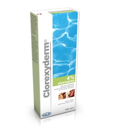 Icf clorexyderm shampoo 4% 250 ml