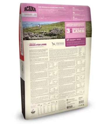 Acana grass-fed lamb dog 11,4 kg singles 25