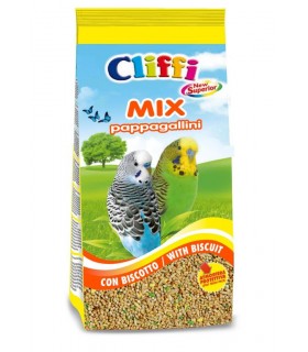 Cliffi new superior mix pappagallini 1 kg con biscotto