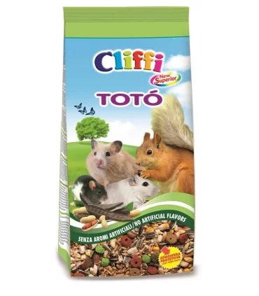 Cliffi toto' new superior per criceti 900 gr