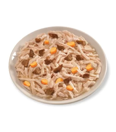 Life cat natural pollo con fegatini e carote 150 gr