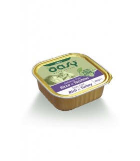 Oasy gatto adult pate ricco di tacchino 100 gr