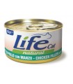 Life cat natural filetti di pollo con manzo 85 gr