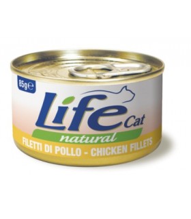Life cat natural filetti di pollo 85 gr