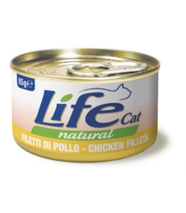 Life cat natural filetti di pollo 85 gr