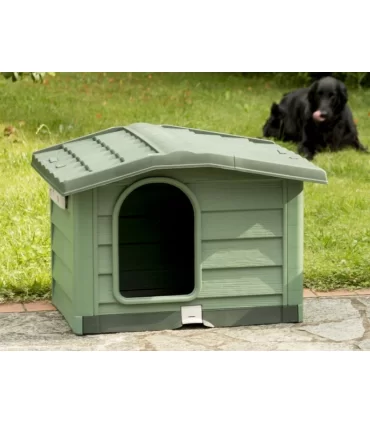 Bama pet cuccia bungalow medium verde