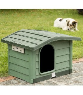 Bama pet cuccia bungalow large verde