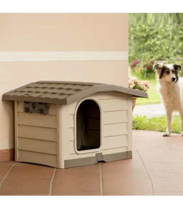 Bama pet cuccia bungalow large beige