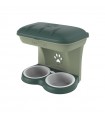 Bama pet ciotola food stand verde