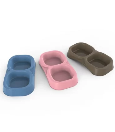 Bama pet ciotola doppia small