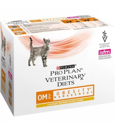 Purina proplan diet om gatto pollo 10 buste 85 gr