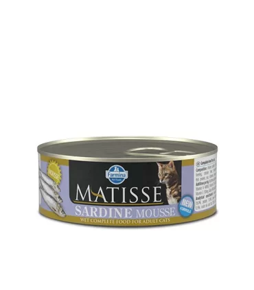 Matisse gatto mousse sardine 85 gr