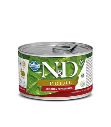 Farmina n&d prime adult mini pollo e melograno 140 gr