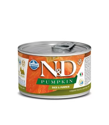Farmina n&d pumpkin adult mini anatra e zucca 140 gr