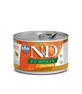 Farmina n&d pumpkin adult mini quaglia e zucca 140 gr