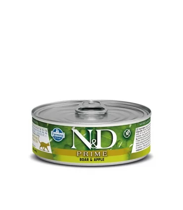 Farmina n&d prime gatto cinghiale e mela 70 gr