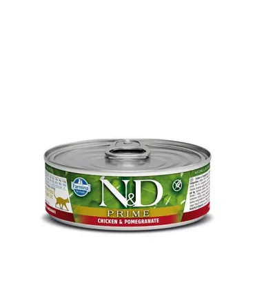 Farmina n&d prime gatto pollo e melograno 80 gr