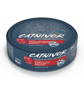 Drn catnivor manzo 80 gr
