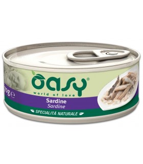 Oasy gatto sardine umido 70 gr